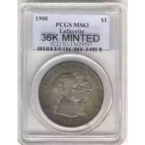 Classic Commemorative Silver--- Lafayette Dollar 1900 (3)