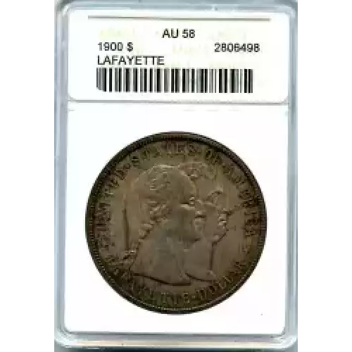 Classic Commemorative Silver--- Lafayette Dollar 1900 (3)