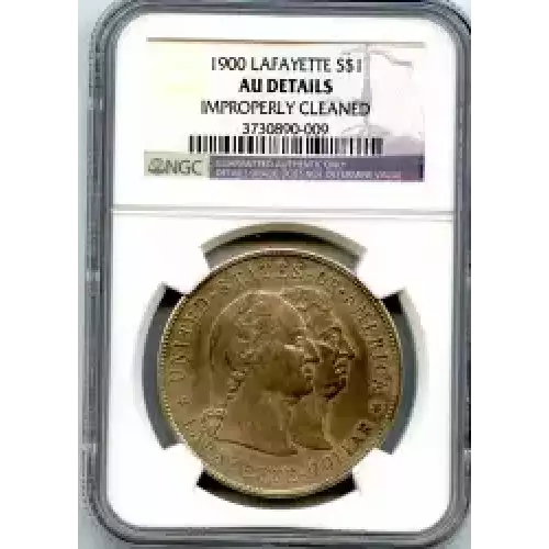 Classic Commemorative Silver--- Lafayette Dollar 1900 (3)