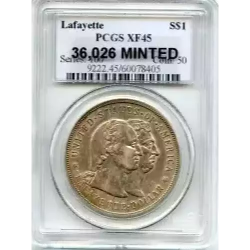 Classic Commemorative Silver--- Lafayette Dollar 1900 (3)