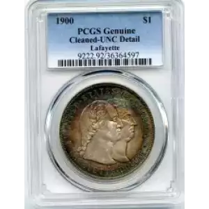 Classic Commemorative Silver--- Lafayette Dollar 1900 (3)