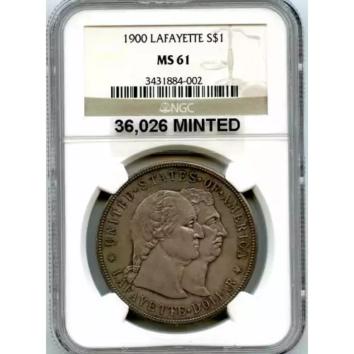 Classic Commemorative Silver--- Lafayette Dollar 1900 (3)