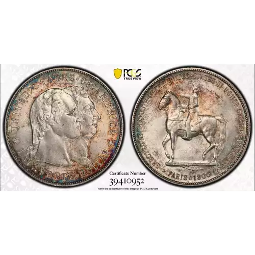 Classic Commemorative Silver--- Lafayette Dollar 1900 (3)
