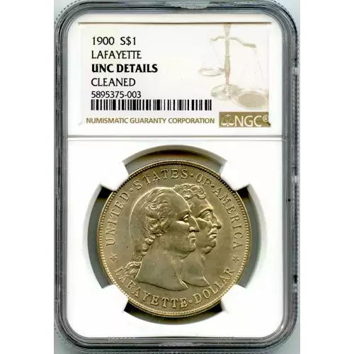 Classic Commemorative Silver--- Lafayette Dollar 1900 (3)