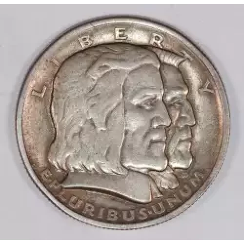 Classic Commemorative Silver--- Long Island Tercentenary 1936 -Silver- 0.5 Dollar