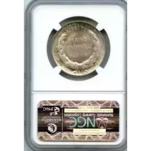 Classic Commemorative Silver--- Maine Centennial 1920-Silver- 0.5 Dollar (3)