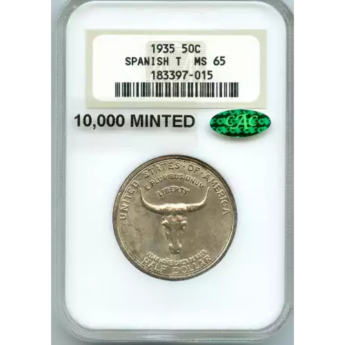 Classic Commemorative Silver--- Old Spanish Trail 1935 -Silver- 0.5 Dollar (3)