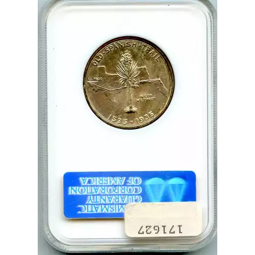 Classic Commemorative Silver--- Old Spanish Trail 1935 -Silver- 0.5 Dollar (3)