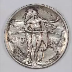 Classic Commemorative Silver Oregon Trail Memorial 1926 -1939 Silver -  0.5 Dollar