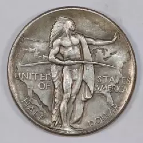 Classic Commemorative Silver Oregon Trail Memorial 1926 -1939 Silver -  0.5 Dollar