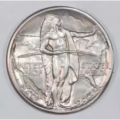 Classic Commemorative Silver Oregon Trail Memorial 1926 -1939 Silver -  0.5 Dollar