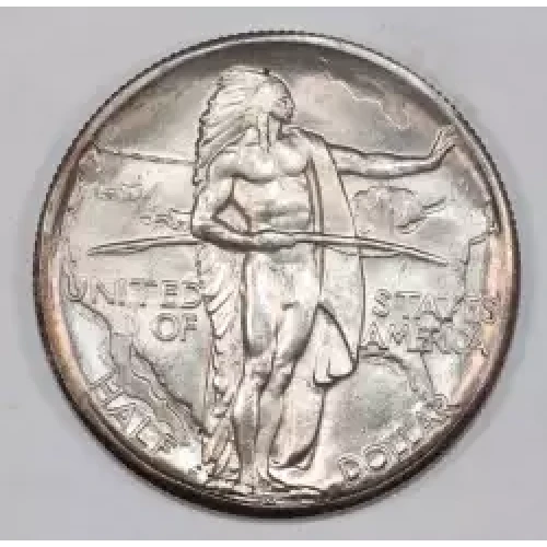 Classic Commemorative Silver Oregon Trail Memorial 1926 -1939 Silver -  0.5 Dollar
