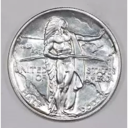 Classic Commemorative Silver Oregon Trail Memorial 1926 -1939 Silver -  0.5 Dollar