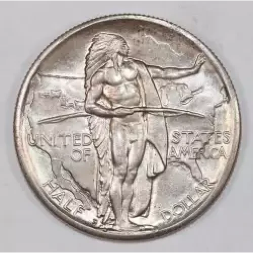 Classic Commemorative Silver Oregon Trail Memorial 1926 -1939 Silver -  0.5 Dollar