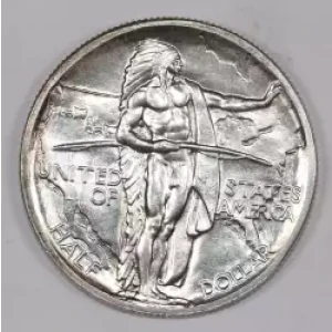 Classic Commemorative Silver Oregon Trail Memorial 1926 -1939 Silver -  0.5 Dollar