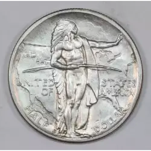 Classic Commemorative Silver Oregon Trail Memorial 1926 -1939 Silver -  0.5 Dollar