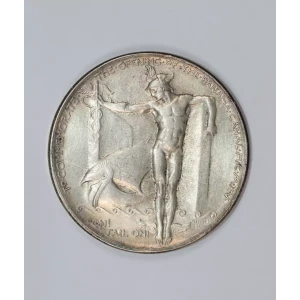Classic Commemorative Silver--- Panama - Pacific Exposition 1915 -Silver- 0.5 Dollar