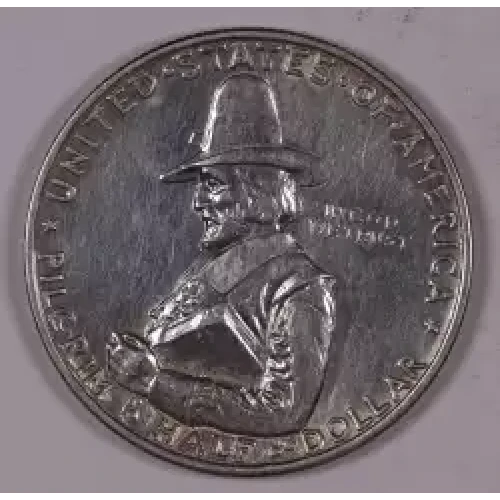 Classic Commemorative Silver--- Pilgrim Tercentenary 1920-1921-Silver- 0.5 Dollar