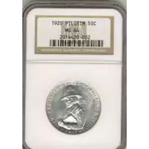 Classic Commemorative Silver--- Pilgrim Tercentenary 1920-1921-Silver- 0.5 Dollar (3)