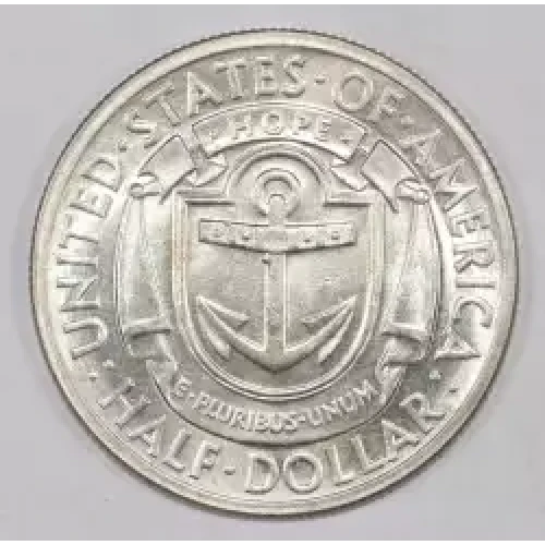 Classic Commemorative Silver--- Providence, Rhode Island, Tercentenary 1936 -Silver- 0.5 Dollar