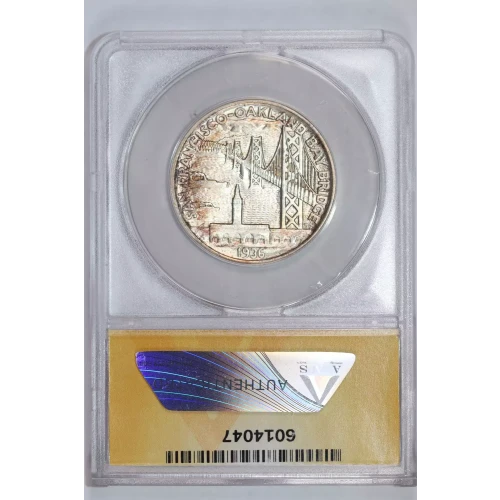 Classic Commemorative Silver--- San Francisco - Oakland Bay Bridge Opening 1936 -Silver- 0.5 Dollar
