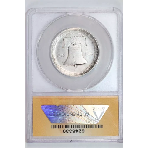 Classic Commemorative Silver--- Sesquicentennial of American Independence 1926 -Silver- 0.5 Dollar
