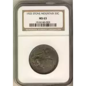 Classic Commemorative Silver--- Stone Mountain Memorial 1925 -Silver- 0.5 Dollar (3)