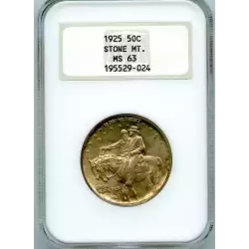 Classic Commemorative Silver--- Stone Mountain Memorial 1925 -Silver- 0.5 Dollar (3)