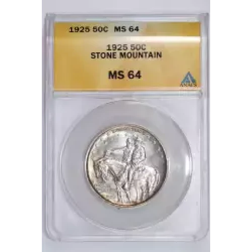 Classic Commemorative Silver--- Stone Mountain Memorial 1925 -Silver- 0.5 Dollar