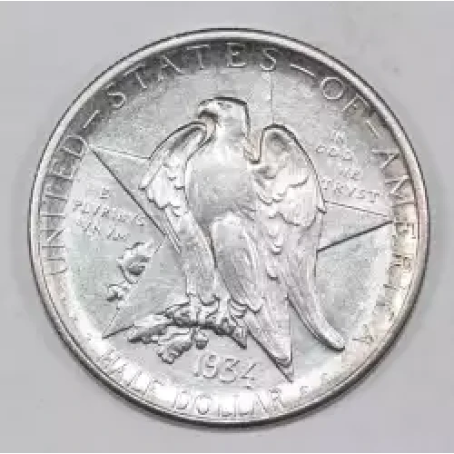 Classic Commemorative Silver--- Texas Independence Centennial 1934-1938-Silver- 0.5 Dollar