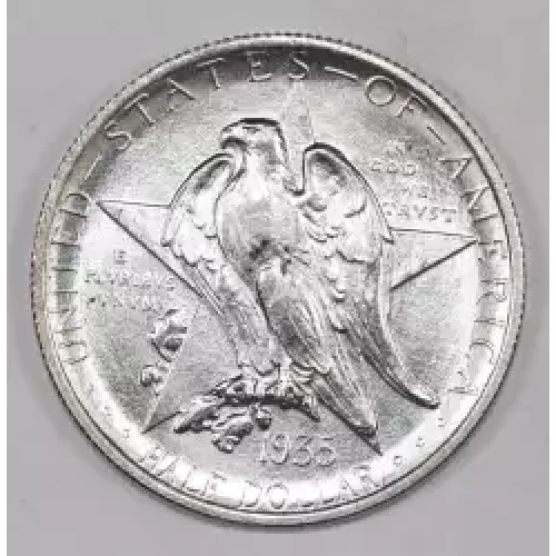 Classic Commemorative Silver--- Texas Independence Centennial 1934-1938-Silver- 0.5 Dollar