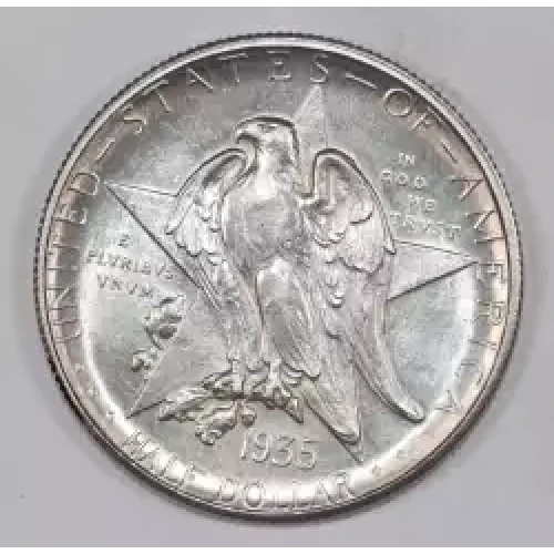 Classic Commemorative Silver--- Texas Independence Centennial 1934-1938-Silver- 0.5 Dollar