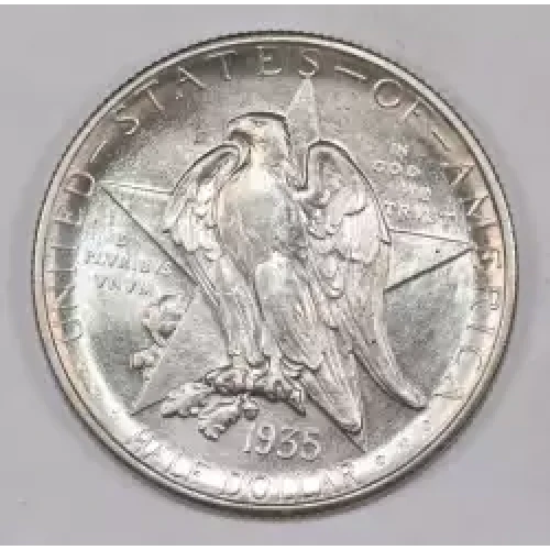 Classic Commemorative Silver--- Texas Independence Centennial 1934-1938-Silver- 0.5 Dollar