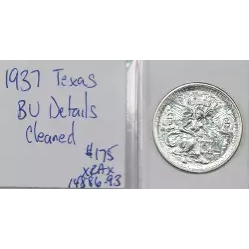 Classic Commemorative Silver--- Texas Independence Centennial 1934-1938-Silver- 0.5 Dollar