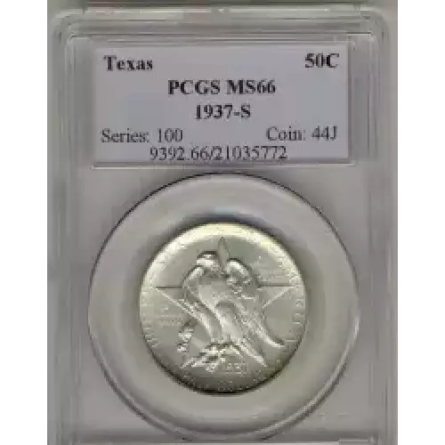 Classic Commemorative Silver--- Texas Independence Centennial 1934-1938-Silver- 0.5 Dollar (3)