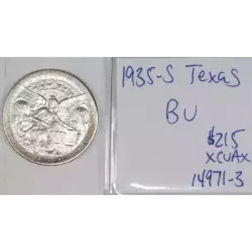 Classic Commemorative Silver--- Texas Independence Centennial 1934-1938-Silver- 0.5 Dollar (2)