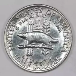 Classic Commemorative Silver--- Wisconsin Territorial Centennial 1936 -Silver- 0.5 Dollar