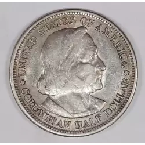 Classic Commemorative Silver--- World's Columbian Exposition Half Dollar 1892 - 1893 -Silver- 0.5 Dollar