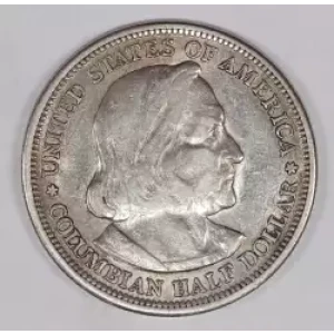 Classic Commemorative Silver--- World's Columbian Exposition Half Dollar 1892 - 1893 -Silver- 0.5 Dollar