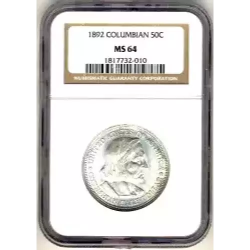 Classic Commemorative Silver--- World's Columbian Exposition Half Dollar 1892 - 1893 -Silver- 0.5 Dollar (3)
