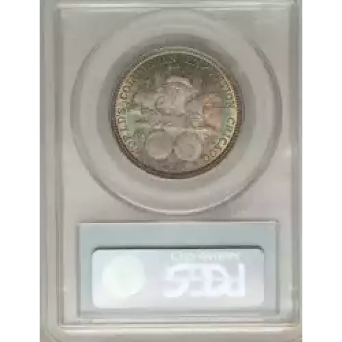 Classic Commemorative Silver--- World's Columbian Exposition Half Dollar 1892 - 1893 -Silver- 0.5 Dollar (3)