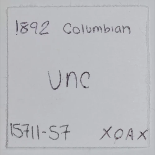 Classic Commemorative Silver--- World's Columbian Exposition Half Dollar 1892 - 1893 -Silver- 0.5 Dollar