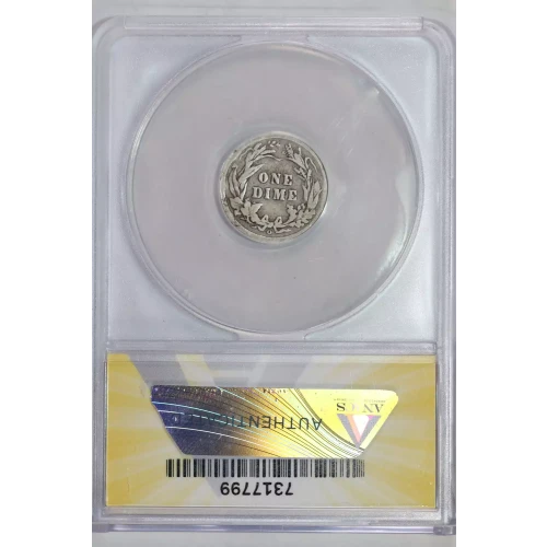 Dimes---Barber or Liberty Head 1892-1916 -Silver- 1 Dime