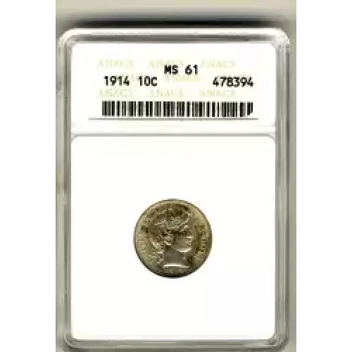 Dimes---Barber or Liberty Head 1892-1916 -Silver- 1 Dime (3)