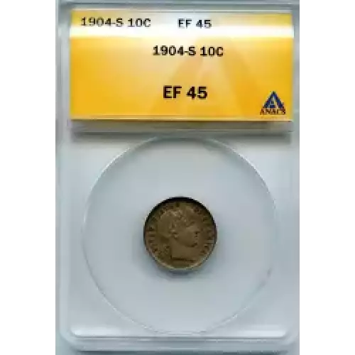 Dimes---Barber or Liberty Head 1892-1916 -Silver- 1 Dime (3)