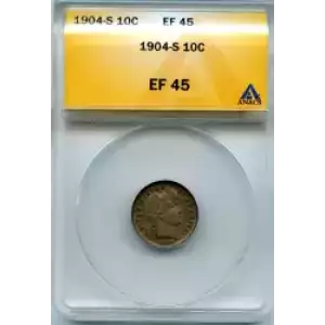 Dimes---Barber or Liberty Head 1892-1916 -Silver- 1 Dime (3)