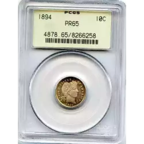 Dimes---Barber or Liberty Head 1892-1916 -Silver- 1 Dime (3)