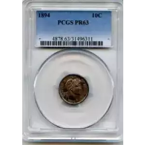 Dimes---Barber or Liberty Head 1892-1916 -Silver- 1 Dime (3)