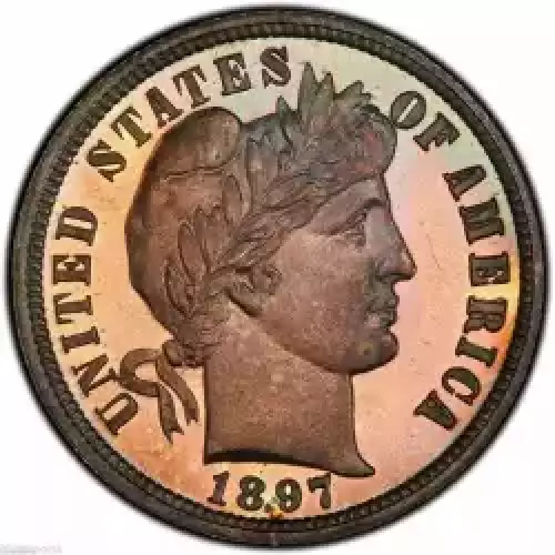 Dimes---Barber or Liberty Head 1892-1916 -Silver- 1 Dime (3)