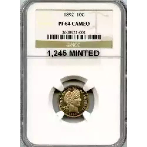 Dimes---Barber or Liberty Head 1892-1916 -Silver- 1 Dime (3)